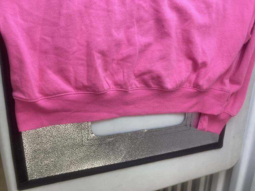 Old Navy Women's Cropped Pullover Hoodie in Pink, Size XL - Picture 5 of 6